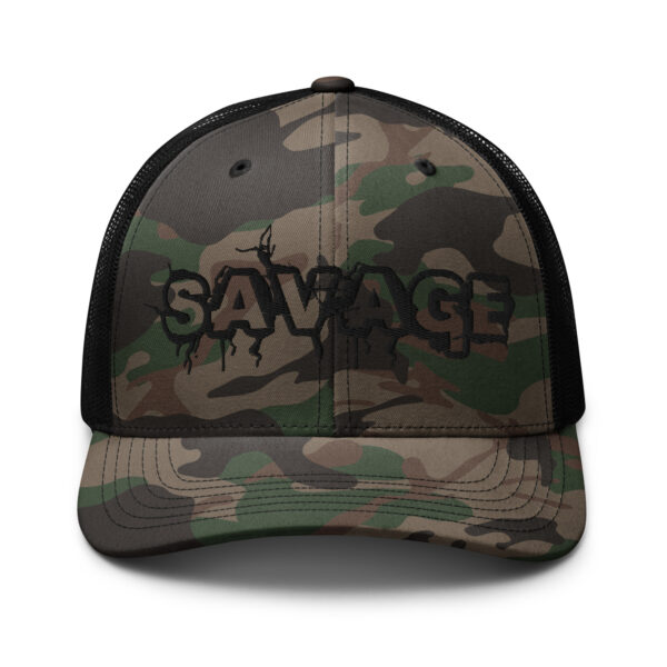 Savage Camouflage Trucker Hat